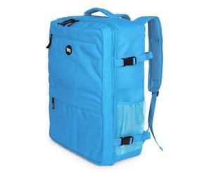 BLNBAG M6 - Bordgepäck, Freigepäck 55x40x20 cm, großer Handgepäck Rucksack , Iceblue Iceblue