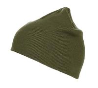blntackle76 Rollmütze schwarz,grün, Olive,grau extra kurz, Docker one Size Beanie Short Flat Trawler (80% Acryl und 20% Spandex., grün)