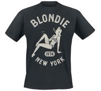 Blondie Bar Girl 1984 T-Shirt schwarz in XL
