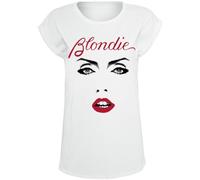 Blondie Beauty Frauen T-Shirt weiß XL 100% Baumwolle Band-Merch, Bands