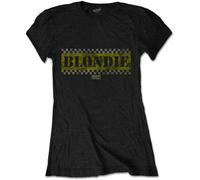 Blondie - Blondie T Shirt Taxi Debbie Harry Band Logo Nue offiziell Damen Skinny Fit S