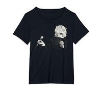 Blondie Debbie Harry Live Smile von Simon Fowler T-Shirt, Damen Große Größen, Schwarz, 6X