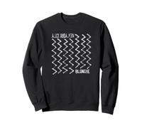 Blondie New York City Zig Zag Pattern Vintage Band Sweatshirt