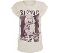 Blondie North American Tour 1982 T-Shirt altweiß in L