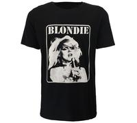 Blondie Poster T-Shirt - Offizielles Merchandise Größe: L Weiß