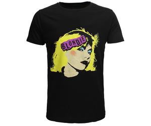 Blondie Punk-Logo-T-Shirt XXL Schwarz
