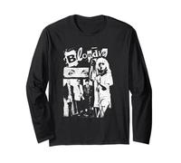 Blondie Punk Zine Collage Vintage Band Langarmshirt