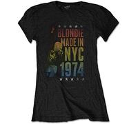Blondie - T-Shirt # M Ladies Black # Made in NYC