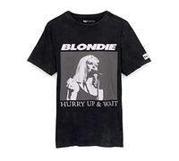 Blondie T-Shirt Unisex Männer Frauen Sonntag Mädchen Lied Schwarz Band Top