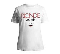 Blondie T Shirt Staredown Band Logo Debbie Harry Nue offiziell Herren Weiß XL