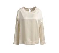 Milano Italy - Blouse w roundneck, oversized shoulders and 1/1 sleeves - Gr. - 36