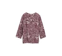 Tom Tailor - Bluse aus Viskose 38403 dark red abstr - Gr. - 36