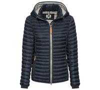 camel active Damen Leichte Steppjacke mit Kapuze | Winddichte und wasserabweisende Übergangsjacke mit 2-Wege-Reißverschluss und abnehmbarer Kapuze