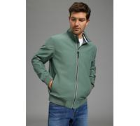 Blouson ALPENBLITZ "Brügge", Herren, Gr. M, grün (khaki, marine), Web, Obermaterial: 65% Baumwolle, 35% Polyamid. Futter: 100% Polyester, kontrastfarbene Details, unifarben, unifarben mit Farbeinsatz,