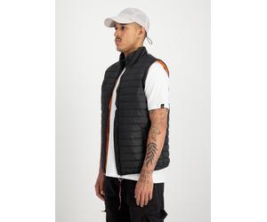 Blouson ALPHA INDUSTRIES "Puffer Vest Light", Herren, Gr. L, schwarz, Obermaterial: 100% Polyester. Futter: 100% Polyester. Füllung: 100% Polyester, Jacken Blouson (31434160-L) schwarz