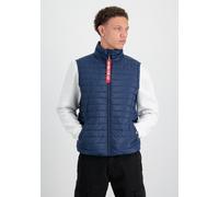 Blouson ALPHA INDUSTRIES "Puffer Vest Light", Herren, Gr. M, blau (ultra navy), Obermaterial: 100% Polyester; Futter: 100% Polyester; Füllung: 100% Polyester, Jacken Blouson (68061166-M) ultra navy