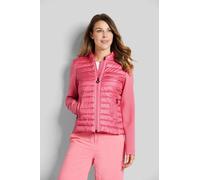 Blouson BUGATTI, Damen, Gr. 44, pink, 100% Polyester, regular fit, normaler Saum, Jacken Blouson, mit Stehkragen (12352034-44)