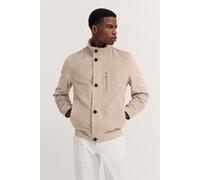 Blouson BUGATTI, Herren, Gr. 54, beige (40, beige), 100% Polyester, unifarben, regular fit, Manschette, Jacken Blouson, aus hochwertigem Material (60254259-54) 40, beige