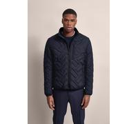 Blouson BUGATTI, Herren, Gr. 54, blau (marine), 100% Polyester, unifarben, regular fit, Bündchen, Jacken Blouson, in Steppoptik (89987144-54)