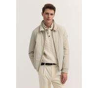 Blouson BUGATTI "Regular Fit", Herren, Gr. 56, beige (40, beige), 85% Polyamid, 15% Elasthan, unifarben, regular fit, Jacken Blouson, Regular Fit DynamicSeries Stretch Stehkragen (97760911-56) 40, bei
