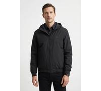 Blouson CALVIN KLEIN JEANS, Herren, Gr. L, schwarz, Web, Obermaterial: 100% Polyester, unifarben, regular fit hüftlang, hoch geschlossener Ausschnitt, eingesetzt elastischer Bund, Jacken Blouson, Regu