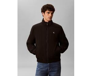 Blouson CALVIN KLEIN JEANS, Herren, Gr. XL, schwarz, Web, Obermaterial: 100% Nylon. Futter: 100% Polyester. Füllung: 100% Polyester, unifarben, regular fit normal, hoch geschlossener Ausschnitt, elast