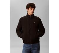 Blouson CALVIN KLEIN JEANS, Herren, Gr. XXL, schwarz, Web, Obermaterial: 100% Nylon. Futter: 100% Polyester. Füllung: 100% Polyester, unifarben, regular fit normal, hoch geschlossener Ausschnitt, elas