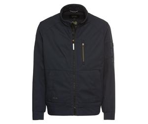 Blouson CAMEL ACTIVE, Herren, Gr. 50, schwarz navy, Web, Obermaterial: 100% Polyamid, unifarben, regular fit taillenbedeckt, Bündchen, Jacken Blouson, mit Taschen (62595235-50) schwarz navy
