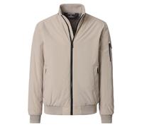 Blouson CASAMODA "CASAMODA Blouson uni", Herren, Gr. 4XL, beige, 100% Polyester, Jacken Blouson (39941610-4XL) beige