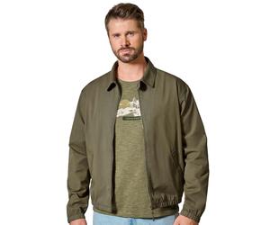 Blouson CASAMODA "CASAMODA Blouson uni", Herren, Gr. XXL, grün (dunkelgrün), 100% Baumwolle, Jacken Blouson (73682126-XXL) dunkelgrün