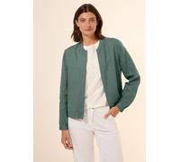 Cecil Damen Leichter Leinen-Blouson in Grün, Gr: XL