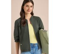 Blouson CECIL, Damen, Gr. XL (44), khaki, Web, 75% Baumwolle, 25% Modal, unifarben, comfort fit normal, Rundhals, elastischer Bund, Jacken Blouson (66435159-XL) khaki