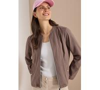 Blouson CECIL, Damen, Gr. XL (44), urban taupe, Web, 75% Baumwolle, 25% Modal, unifarben, comfort fit normal, Rundhals, elastischer Bund, Jacken Blouson (51776123-XL) urban taupe