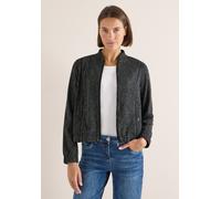 Cecil Damen Blouson mit Elastiksaum in Schwarz, Gr: XXL