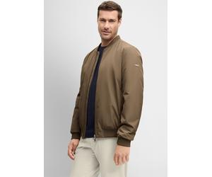 Blouson CINQUE "CIRAPID", Herren, Gr. XL, braun (dunkelbraun), Web, Obermaterial: 100% Polyester, unifarben, regular fit hüftlang, Rundhals, eingesetzt Rippstrickbündchen, Jacken Blouson, regular fit,