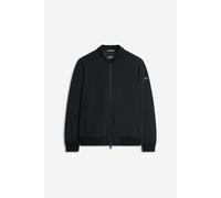 Blouson CINQUE "CIRAPID_S", Herren, Gr. XL, schwarz (dunkelblau), Web, Obermaterial: 83% Nylon, 17% Elasthan, unifarben, regular fit normal, Rundhals, Bündchen, Jacken Blouson, Regular Fit, 2-Wege-Zip
