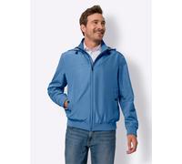 Blouson CLASSIC, Herren, Gr. 58, blau (mittelblau), 100% Polyester, unifarben, Jacken Blouson (31956445-58) mittelblau
