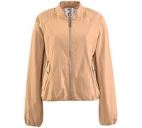 Blouson FUCHS SCHMITT "Jacke", Damen, Gr. 40, beige, Web, Obermaterial: 100% Polyester, clean, unifarben, elastischer Bund, Jacken Blouson, mit Stehkragen (72442416-40)