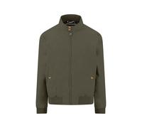 Blouson FYNCH-HATTON, Herren, Gr. XXL, schwarz khaki, Web, Obermaterial: 47% Polyester, 41% Baumwolle, 12% Polyamid, unifarben, normal hüftbedeckend, Rundhals, Flachstrickbündchen, Jacken Blouson, mit