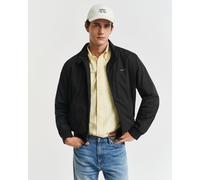 Blouson GANT "Leichte, taillierte Jacke, wetterbeständige Harrington Jacke Klassisch", Herren, Gr. L, schwarz, Web, Obermaterial: 100% Polyester, Jacken Blouson (20365858-L) schwarz