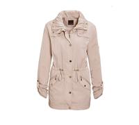 Blouson GOLDNER "Longjacke aus fein strukturierter Ware", Damen, Gr. 46, beige (sand), Obermaterial: 100% Polyester PES., Jacken Blouson (96059524-46) sand
