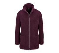 Blouson GOLDNER "Stilvolle Kurzjacke mit Stehkragen", Damen, Gr. 40, lila (aubergine), Obermaterial: 100% Polyester PES., normales Bündchen, Jacken Blouson, mit 2 aufgesetzten Taschen (68141802-40) au