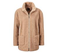 Blouson GOLDNER "Stilvolle Kurzjacke mit Stehkragen", Damen, Gr. 44, braun (camel), Obermaterial: 100% Polyester PES., normales Bündchen, Jacken Blouson, mit 2 aufgesetzten Taschen (81823558-44) camel