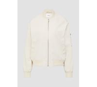 s.Oliver Blouson im Relaxed Fit mit Rippbündchen beige 44