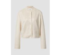 Blouson in Veloursleder-Optik 46 creme 2172896.0805.46