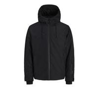 Blouson JACK & JONES "JCOFUSION TECHNICAL JACKET AW26 SN", Herren, Gr. S, schwarz, Web, Obermaterial: 100% Polyester, unifarben, normal, Rippbündchen, Jacken Blouson, Kunstfaser, mit Kapuze (58670245-