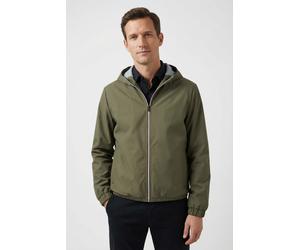 Blouson JACK & JONES "JJJAKE LIGHT JACKET", Herren, Gr. M, grün (dusty olive), Web, Obermaterial: 100% Polyester, unifarben, regular fit, Jacken Blouson (39326765-M) dusty olive