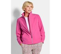 Blouson GOLDNER "Moderne Freizeitjacke mit Reißverschluss", Damen, Gr. 38, pink, Obermaterial: 100% Polyester PES., weit, Jacken Blouson, Sattel im Rück und Vorderteil (83525569-38) pink