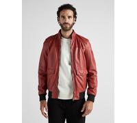 Blouson JCC "51190", Herren, Gr. 54, rot, Obermaterial: 100% Lammleder; Futter: 100% Polyester, Jacken Blouson (84078413-54) rot