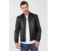 Blouson JCC "6010092-2", Herren, Gr. L, schwarz, Obermaterial: 100% Leder Lamm; Futter 100% Baumwolle; Ärmelfutter: 100% Polyester, Jacken Blouson (70485811-L) schwarz